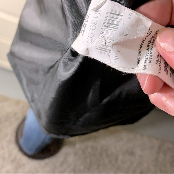 AVEC Les Filles Black Jacket Military Cargo Style Water Repellent Utility Jacket - Picture 14 of 14